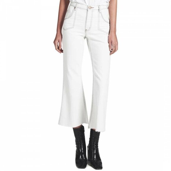 ONE TEASPOON LIBERTINES HIGH WAIST CROPPED Jeans 2 - Picture 1 of 8